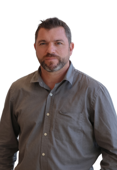 A headshot of Chad Draper