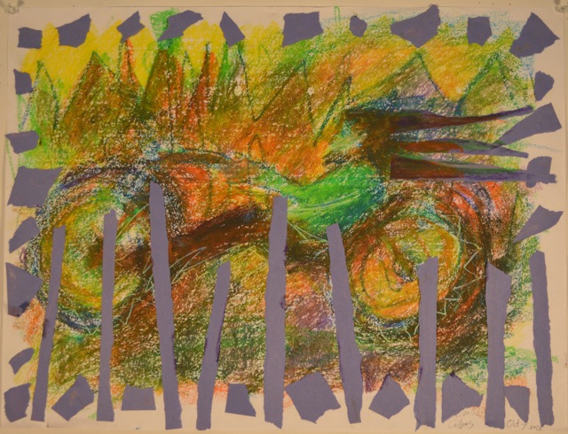 A piece of artwork from a Waypoint patient.