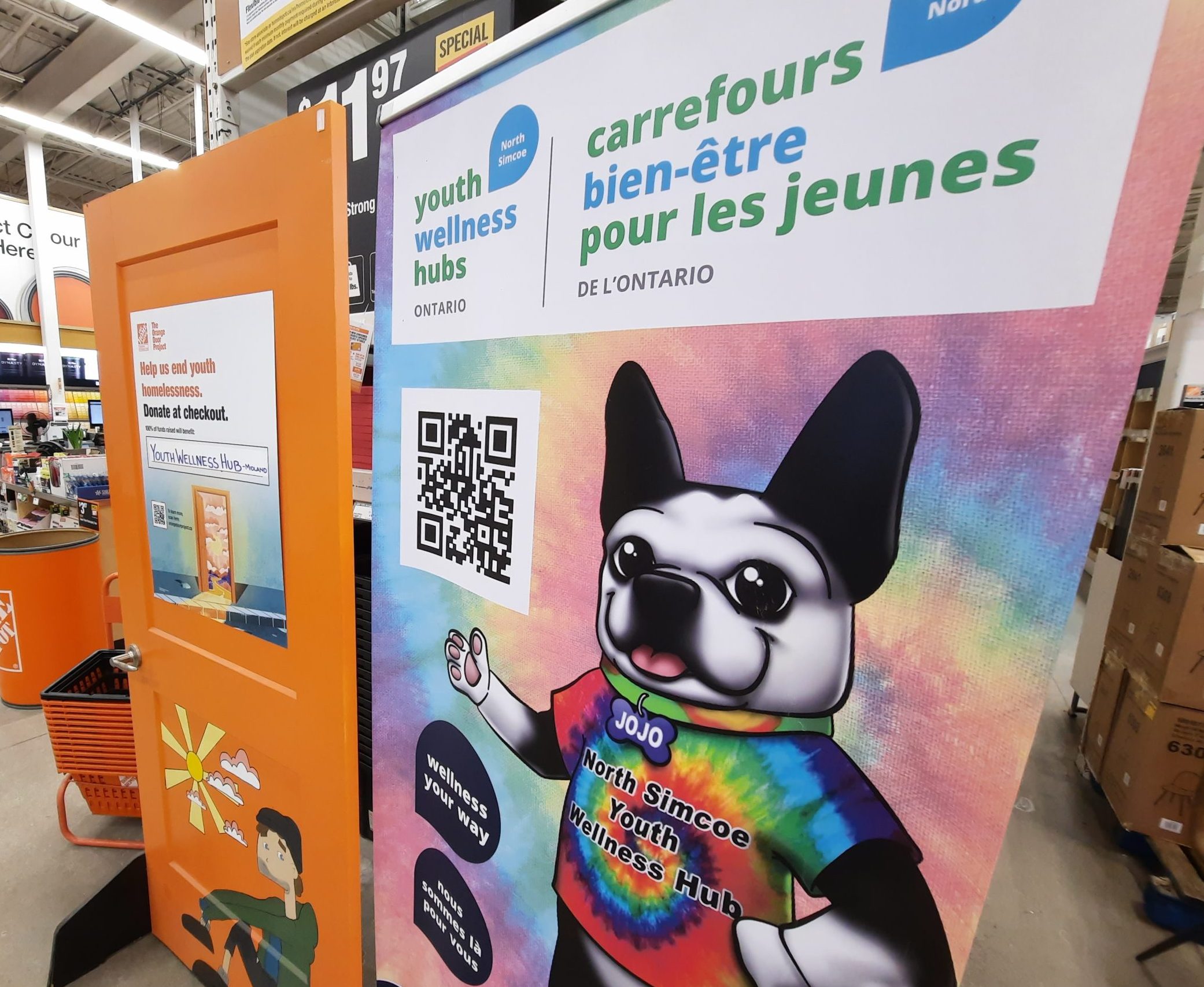 Banners for the NSYWH and homedepot