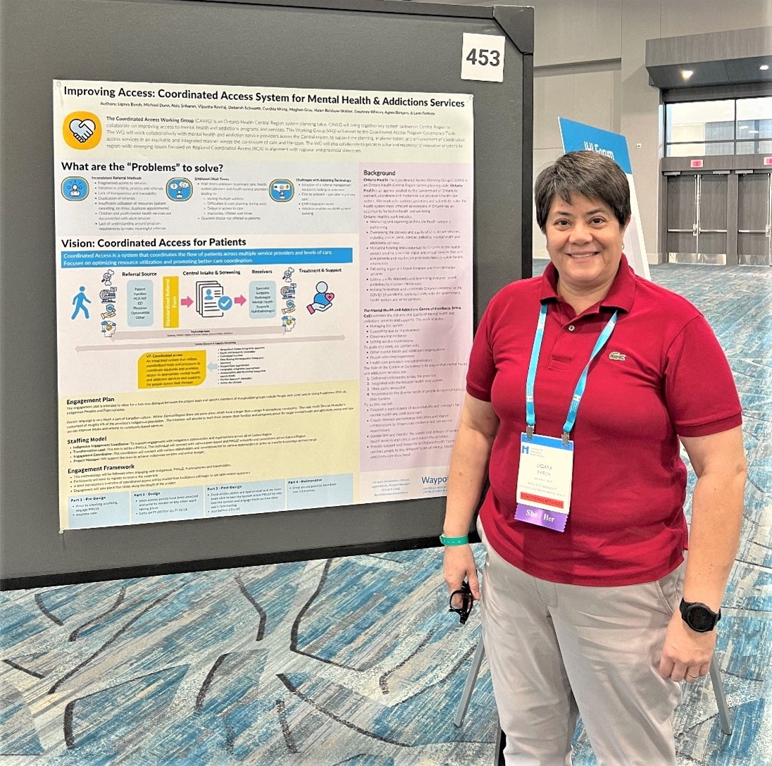 Ligaya Byrch at IHI annual conference